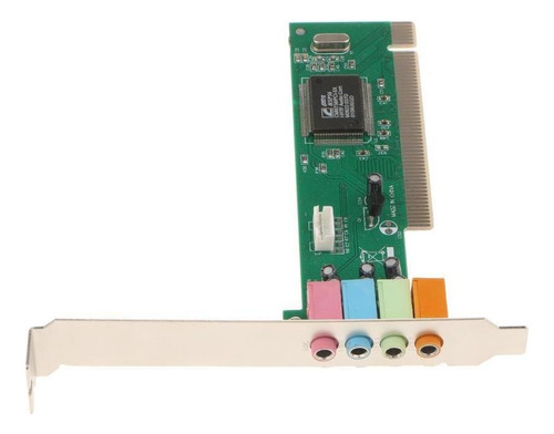 A 1x Tarjeta De Sonido Principal Pci 8738 Mini Base