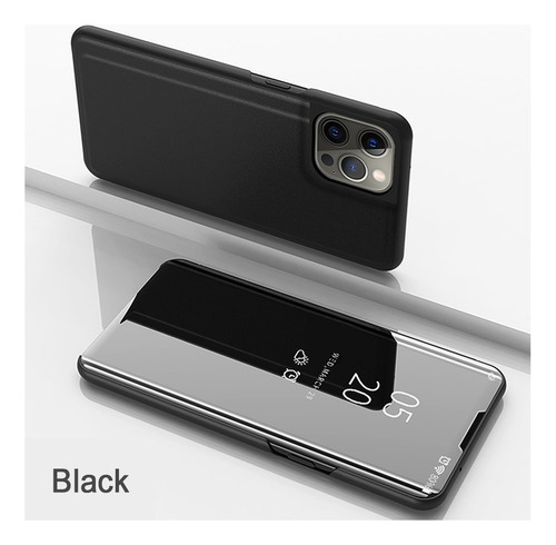 Funda Para iPhone Carcasa De Celular De Espejo Caso Con Tapa