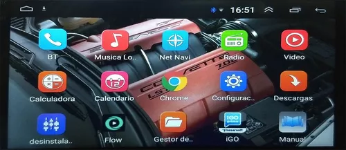 NAVEGADORES OEM 2 DIN 03 ANDROID-10 - Radio Navega. 2 DIN Android