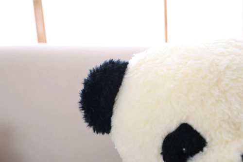 Urso Ursinho Panda 80cm Pelúcia Anti Alergica Casa Do Urso