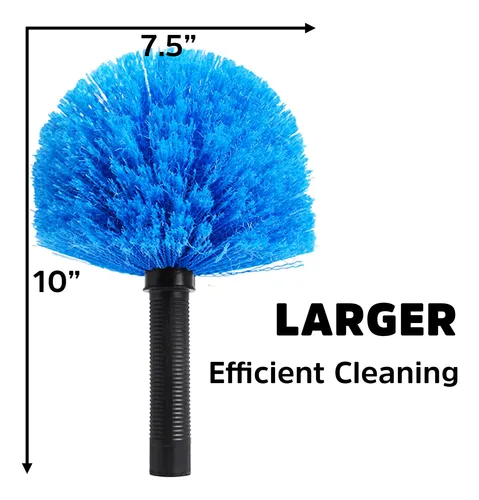 Cabezales De Repuesto Cobweb Duster Bafezoze, Color Azul, Pa