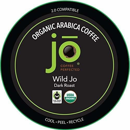 Wild Jo 48 Tazas Café Orgánico Tostado Francés Oscuro Fresco