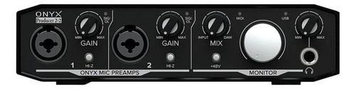 Interface 2x2 Onyx Producer Midi Mackie
