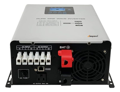 Inversor De Onda Sinusoidal Pura De 1200 W Cargador De ...