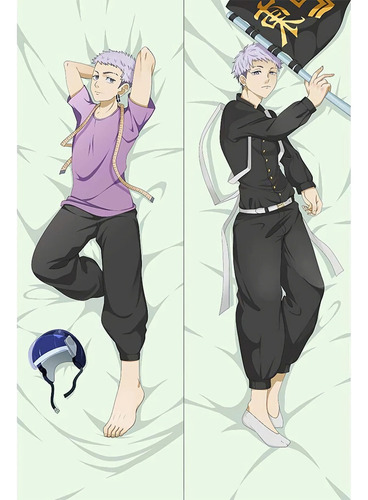 Dakimakura Tokyo Revengers 2 Lados+relleno50x150