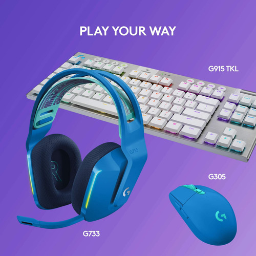Auriculares De Juegos Inalámbricos Logitech G733 Lightspeed