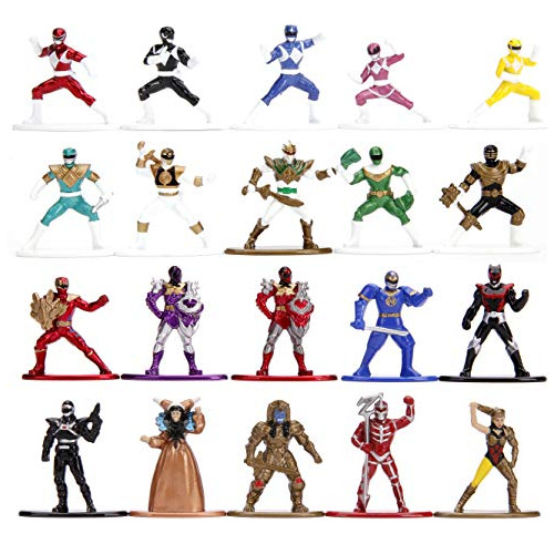 Power Rangers 1 65 Figuras Coleccionables De Metal Fund...