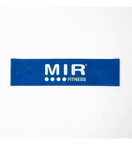 Imagen 1 de 1 de Tiraband Circular Mirfitness Banda Elástica Tensión Alta Azu