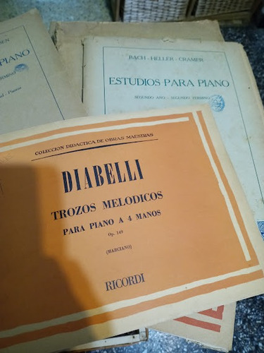 38 Partituras Antiguas Para Piano Lista En Descripcion (Usado)