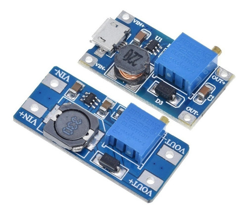 Imagen 2 de 5 de Fuente De Alimentación Dc-dc Step Up Mt3608 28v 2a Arduino
