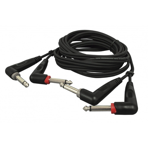 Cable Skp 1/4 - 1/4 Acodado Doble Ippm90-2 2mts