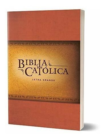 La Biblia Catolica Tamaño Grande, Edicion Letra