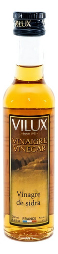 Vinagre De Sidra Vilux Francia Gourmet Premium, 250 Ml