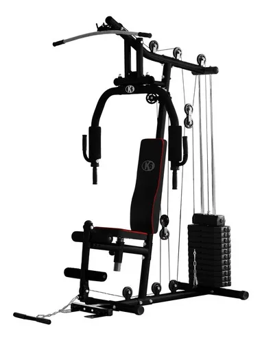 Gimnasio Multifuncional Maquina Multifuerza K6 Io2 Gym 68kg Color de la  estructura Negro Color del tapizado Negro