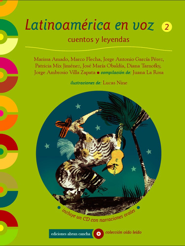 Libro Latinoamérica En Voz 2, Con Cd, Cuentos Y Leyendas