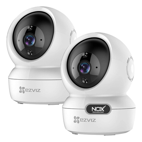 Kit 2 Camara Seguridad Ip Wifi Casa Hikvision Ezviz C6n 