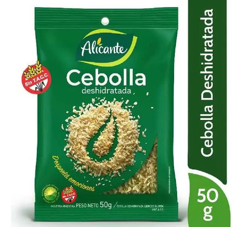  Cebolla Alicante Especia 50 Grs Pack 6 Unidades 