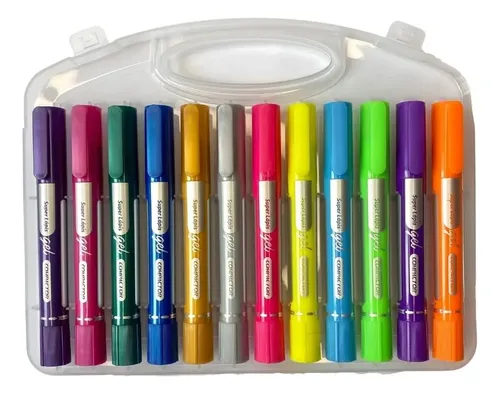 【正規品】Recela-G リセラG（RCG-102）GRIT エンハンサー Giz de Cera Compactor Retrátil Gel Redondo 12 Unidades Aquarelável