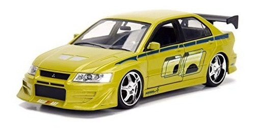 Jada Toys Fast & Furious De Brian Lancer Evolution Vii Mitsu