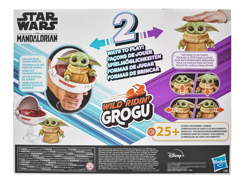 Figura De Acción Hasbro The Mandalorian Grogu Animatrónico