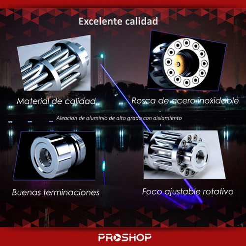 Puntero Laser Quema Azul Mejor Que Verde Mas De 4000mw Modelo Nuevo