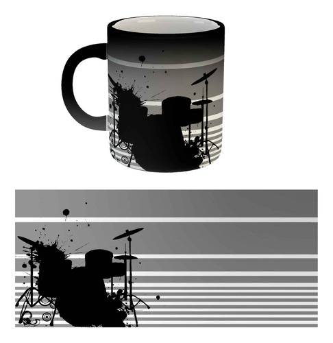 Taza Mágica Batería Música Instrumento |de Hoy No Pasa| 2