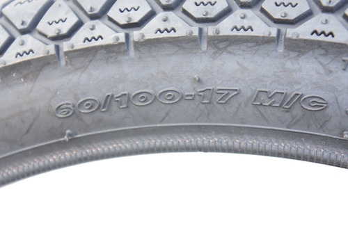Imagem 3 de 3 de Pneu Magion 60/100/17 Streetfighter Biz 100/ Biz 125