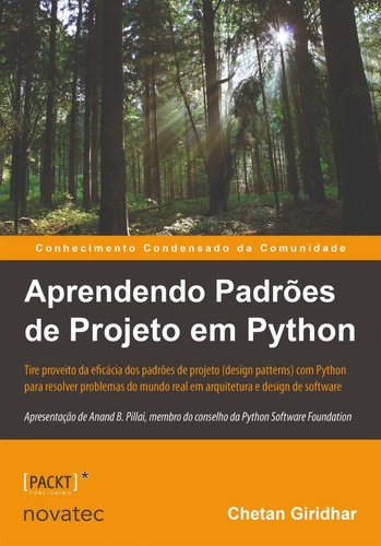 Livro Aprendendo Padrões De Projeto Em Python Novatec Edit