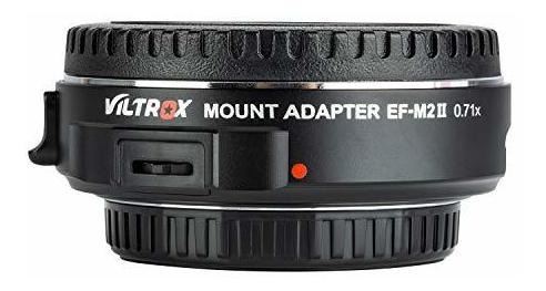 Imagen 2 de 5 de Lente Convertidor Focal 0.71x - Ef A 4/3 Ver Compatibilidad