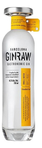 Pack De 2 Ginebra Ginraw Gastronomic Gin 750 Ml
