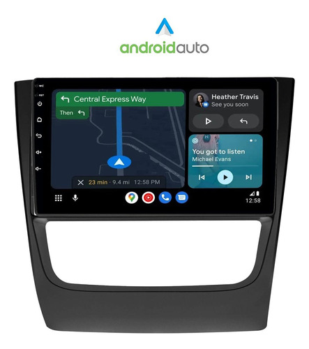 Central Multimidia Gol G6 Saviero Android 13 2gb Carplay 9p