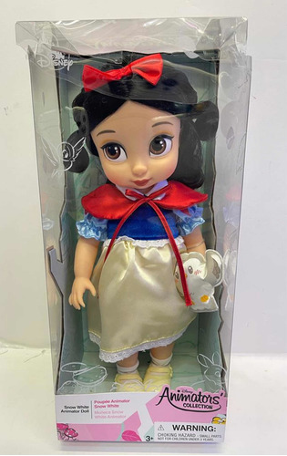 Muñeca De Animators Blanca Nieves Disney Store Serie Nueva