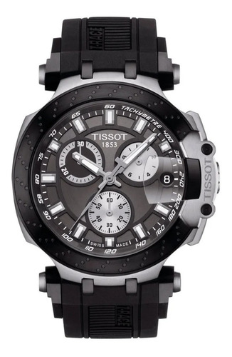 Reloj Tissot T115.417.27.061.00 Para Caballero Negro Cronogr