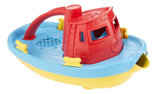 Green Toys Tug Boat Red - Cb3