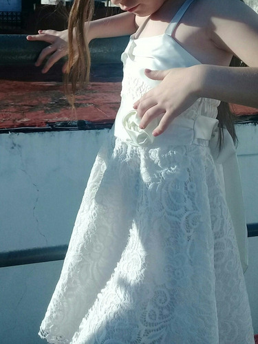 Vestido Fiesta Nena Navidad Comunión Bautismo Disfraz Gala
