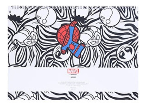 Imagem 3 de 3 de Caderno A3 Miniso - Marvel Spider Man