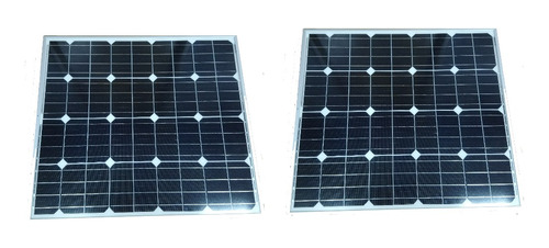 Oferta X2 Paneles Solares Monocristalino C/u 75w Total 150w