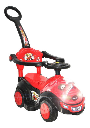 Imagen 6 de 9 de Correpasillo Musical Bebeglo Rs-15015-4 Rojo