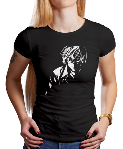 Polo Dama Light Yagami From Death Note (d0315 Boleto.store)