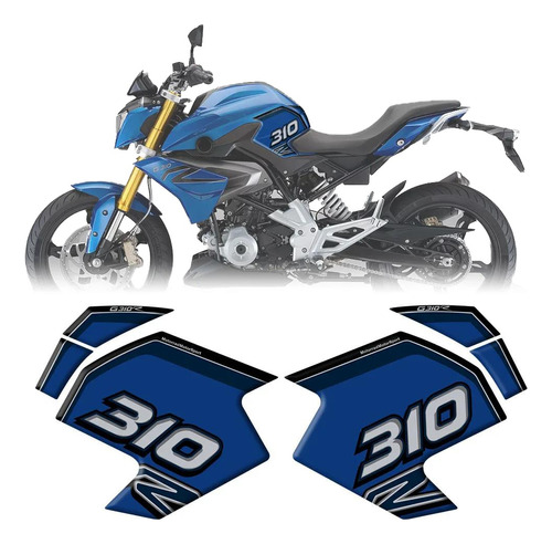 Adhesivos Laterales Para Depósito Para Bmw G310r 2016 -2019