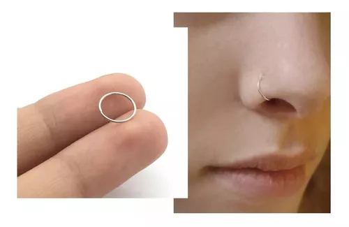 Piercing de Sobrancelha Pedrinha Branca em Prata 950