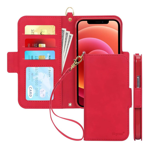 Funda Skycase Para iPhone 12/12 Pro Red