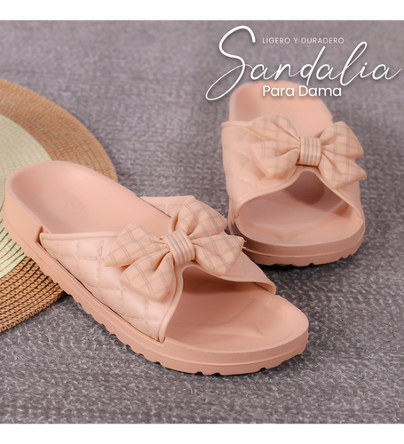 Sandalia Dama Camel 22/25 Paquete Con 6 Pares