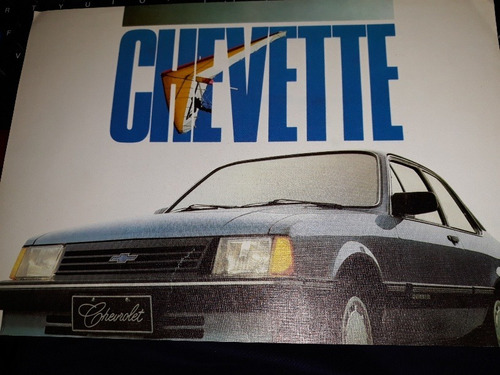 Folleto Chevette  1 Hojas Colección Impreso