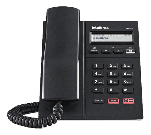 Telefone Ip Tip 125 Lite Intelbras