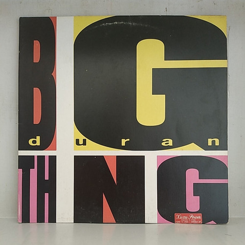 Lp Duran Duran Big Thing - Vinil Capa Dupla 1988