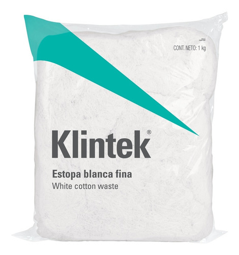 Imagen 1 de 1 de Estopa, 1 Kg, Color Blanca 57000 Color Blanco