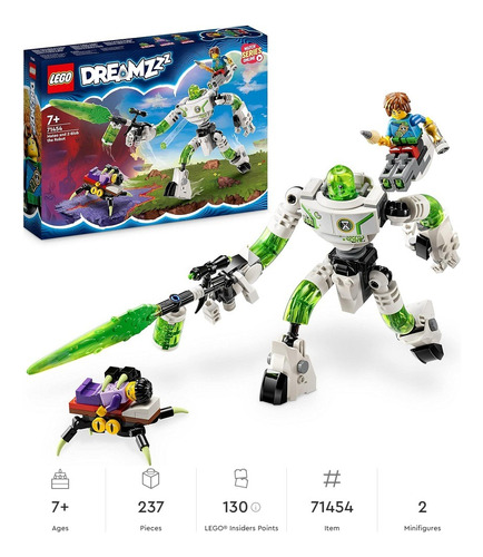 Lego 71454 Dreamzzz Robot Mateo & Z-blob 237 Pzs