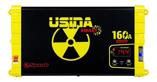 Imagem 1 de 2 de Fonte Automotiva Usina 160a Bivolt Smart Plus Volt/amp