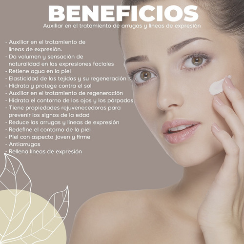 Serum Facial Con Acido Hialuronico Para Noche 30ml Prettan